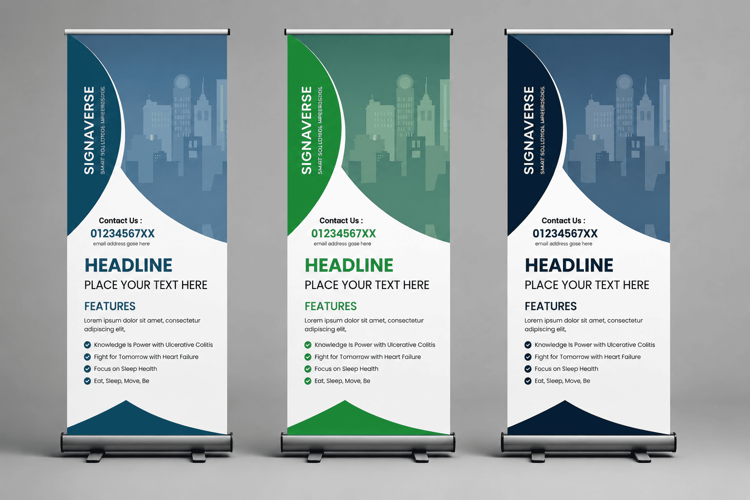 Roll-up banners Dubai